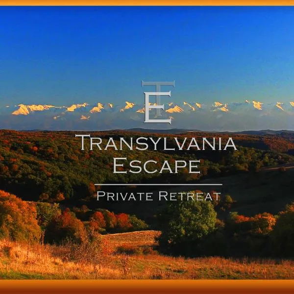 Transylvania Escape, hotel in Şalcău