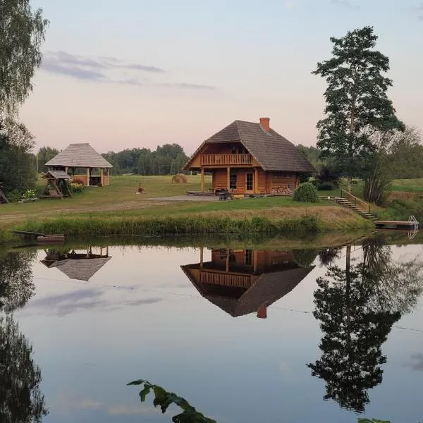 Brīvdienu māja ar pirti "Strautkalni", hotel in Nītaure