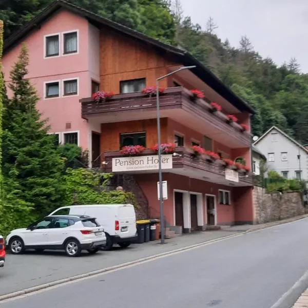 Pension Hofer, hotell i Bad Berneck im Fichtelgebirge