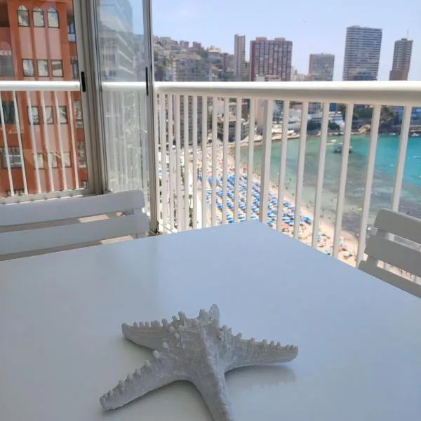 Apartamento Veracruz - Primera Linea de Playa, hótel í Benidorm