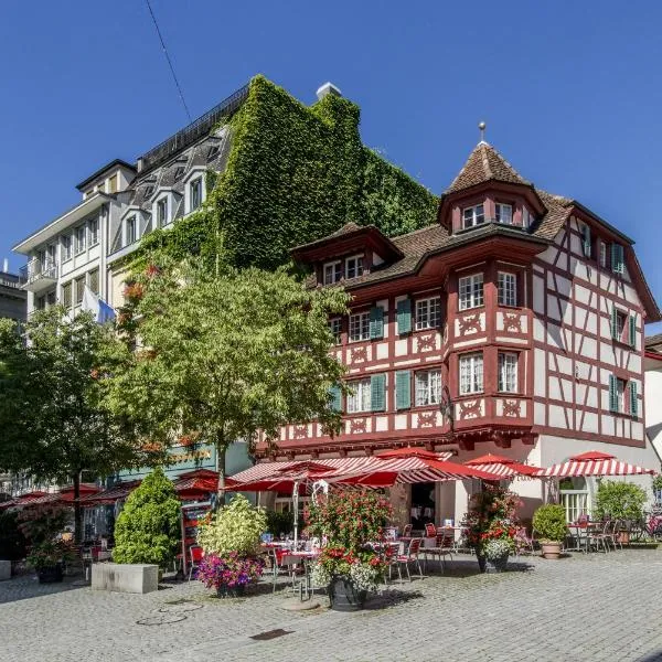 Hotel Rebstock, hotel en Lucerna