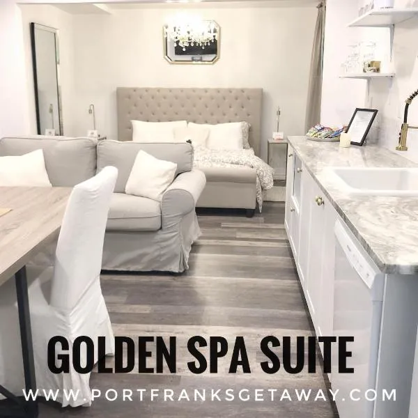 Romantic Golden Spa Suite, ξενοδοχείο σε Lambton Shores
