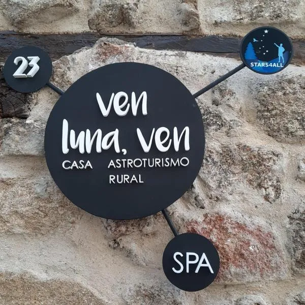 VEN LUNA, VEN Casa-SPA Astroturismo rural TR-CC-00361、Casas del Castañarのホテル