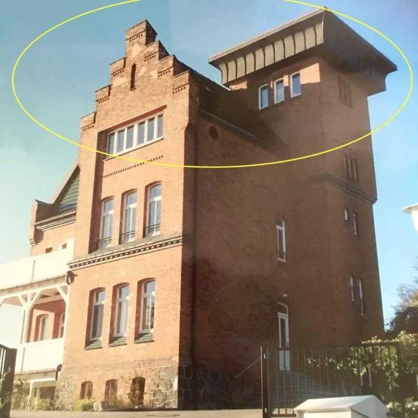 Seelotsenstation Turmwohnung Adler, hotel v destinaci Sassnitz