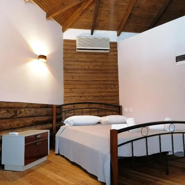 Wooden house: Keremetli şehrinde bir otel