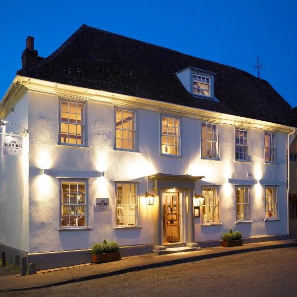 The Great House Lavenham Hotel & Restaurant, hotel in Glemsford