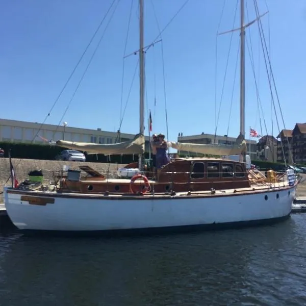 Port Deauville Yacht vintage、ドーヴィルのホテル