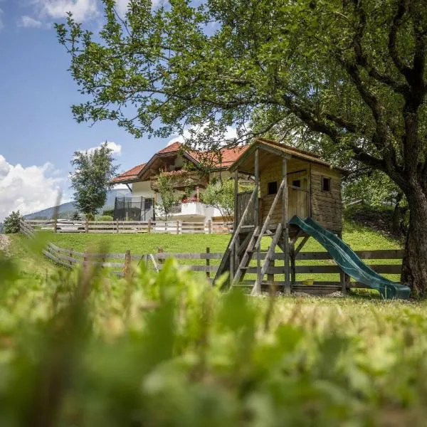 Oberplunerhof - Fewo Kronplatz, hotell i Chienes