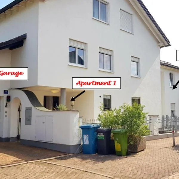 Villa Viktoria 2 - Apartments、インゴルシュタットのホテル
