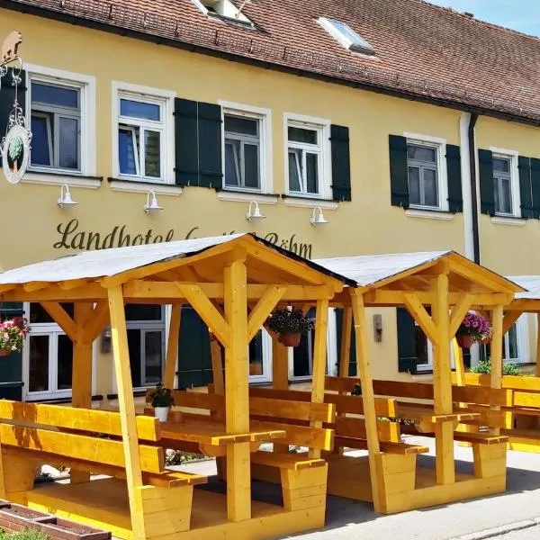 Landhotel zum Böhm, hotel en Bernlohe