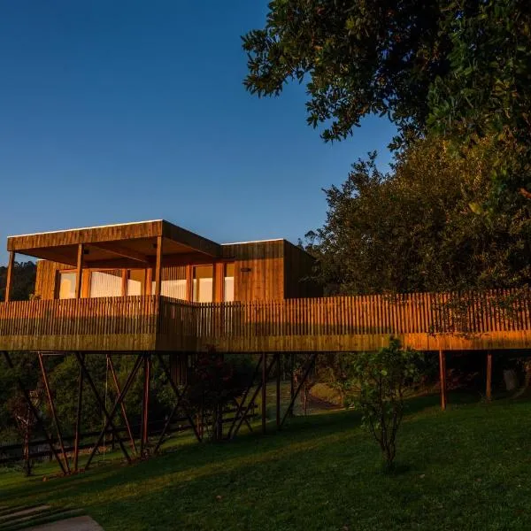 Cabanas de Canduas, hotel Cabana de Bergantiñosban