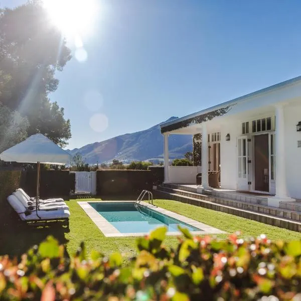 Lily Pond House at Le Lude, hotel in Franschhoek