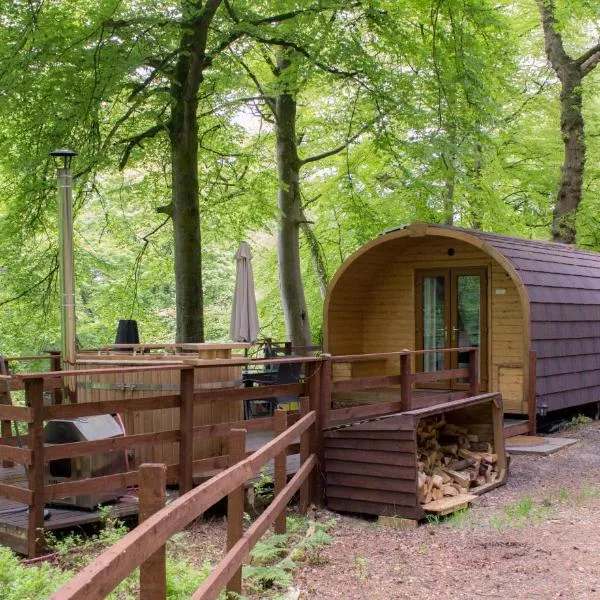 Broomhills Farm River Eco Pods, hotel in Carlisle