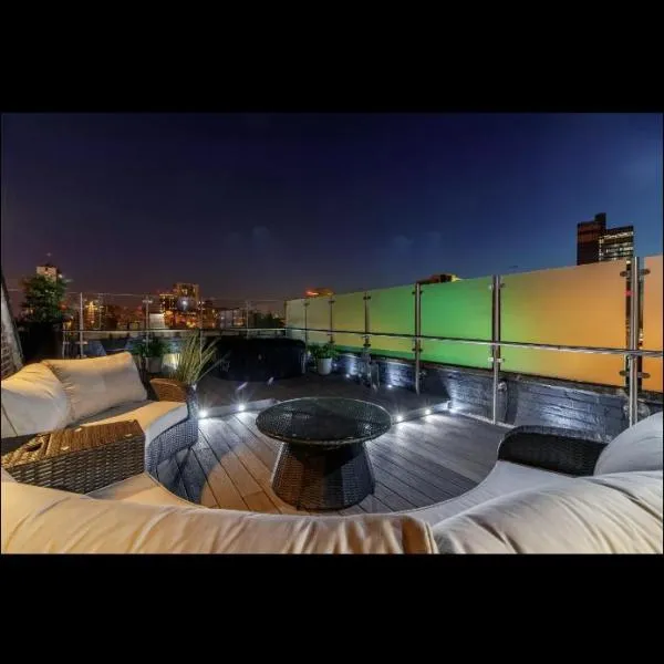 Swan Street Townhouse Hot Tub & Roof Terrace, hotel v Manchesteru