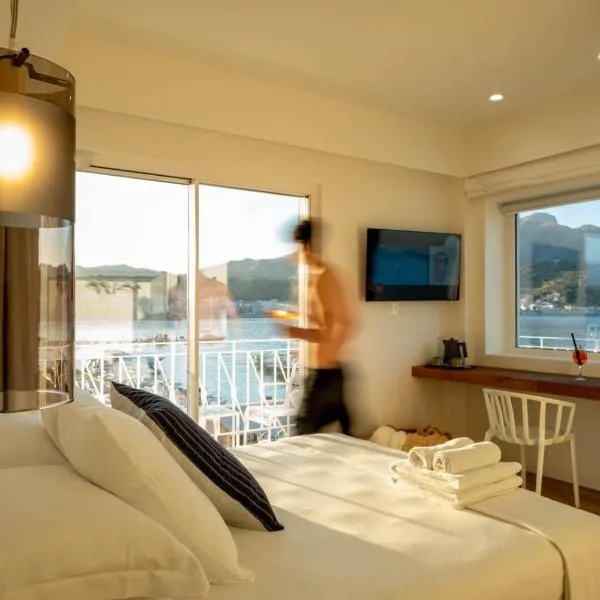 La Sirena Rooms、ジャルディーニ・ナクソスのホテル