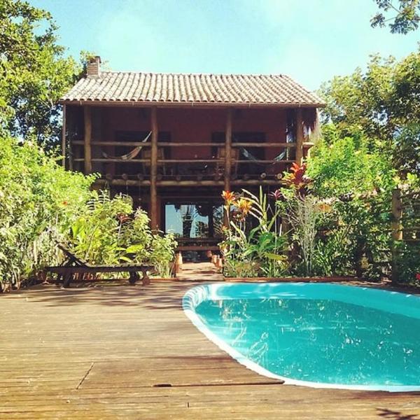 Casa de Temporada 4 Coqueiros, Piscina, 16 Hóspedes, 4 Suítes e Churrasqueira em Itacaré na Bahia - Foto 3
