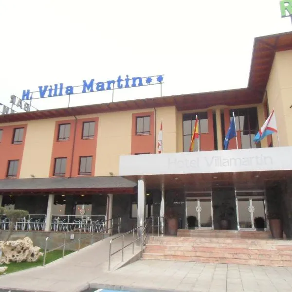Area de Servicio Villamartín, hotel Villamartín de la Abadíában