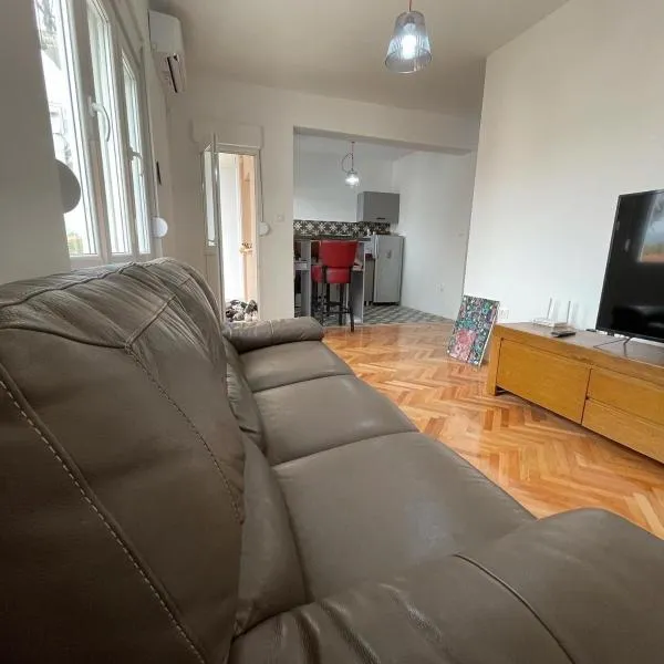 Lovely 1-bedroom apartment with 2-patios and parking, hotel in Podgorica