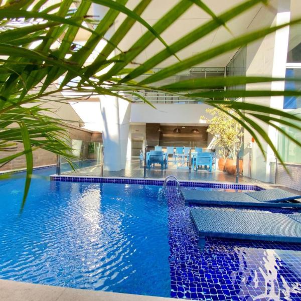 Mario Guilherme - Apto - 301 - Lindo apartamento condomínio de alto padrão com piscina e academia.