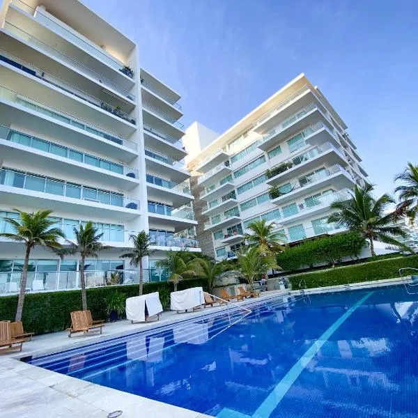Vista al mar en Cartagena , Apartamento en Morros, hotel in Cartagena de Indias