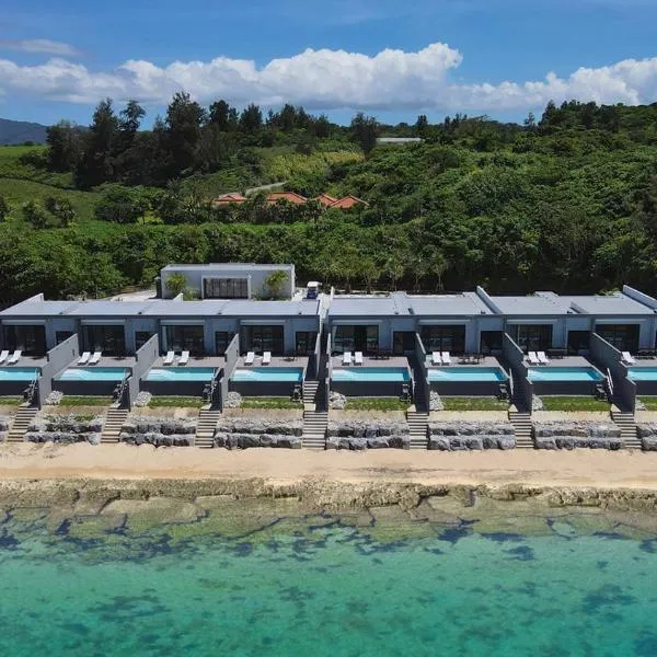 Feliz Villa Suite Kourijima View, hotel in Nago