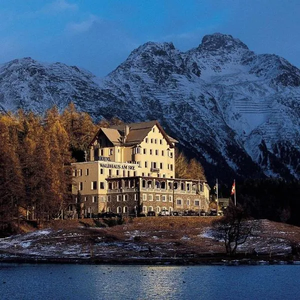 Hotel Waldhaus am See, hotel in Sankt Moritz