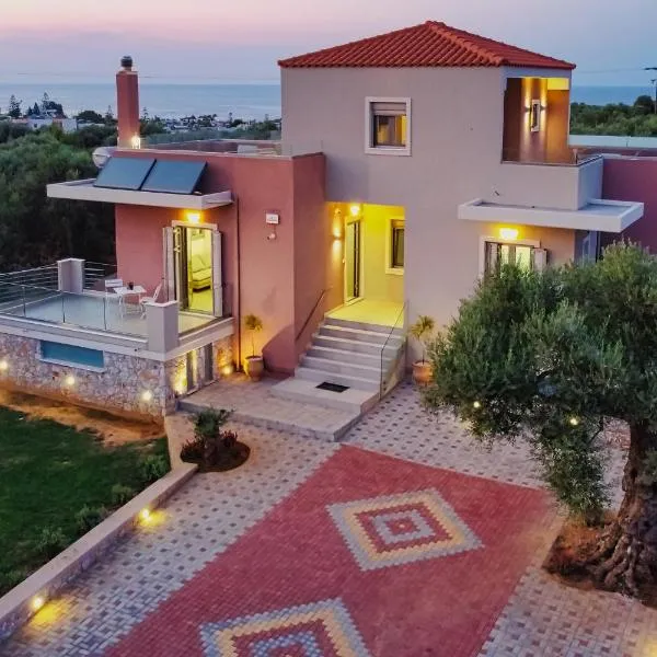 Cypress Village - Lux villa 5' from beach, hotel v destinácii Daratso