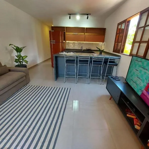 Catimbau - Flat com Piscina, 50mt da praia, churrasqueira privativa, ar con, wi-fi, netflix