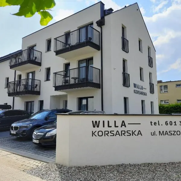 WILLA KORSARSKA, hotel a Władysławowo