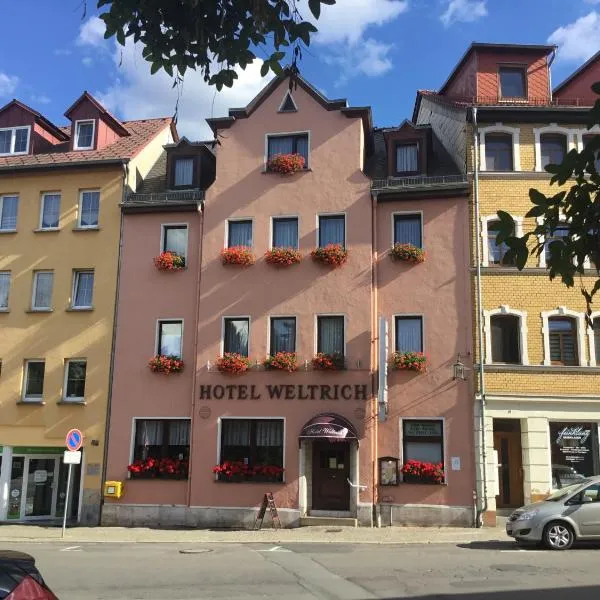 Hotel Weltrich, hotel di Bad Blankenburg