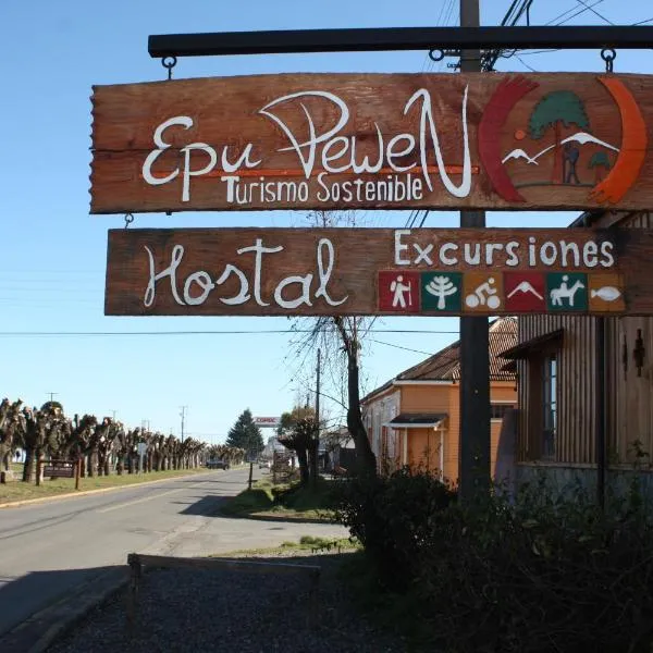 Hostal Epu Pewen, hotel en Los Raulíes