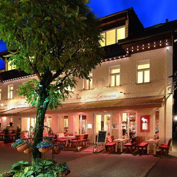 Alpin Lifestyle Hotel Löwen & Strauss, hotel in Bolsterlang