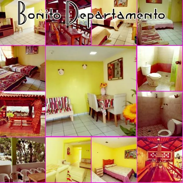 El paraíso de Zacatlán, Departamento con Terraza, 10 pax, hotel in Zacatlán