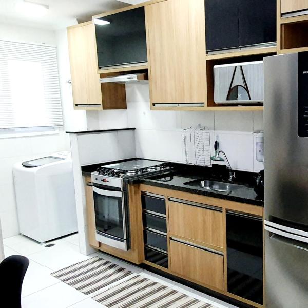 Apto 2 Completo com Varanda Gourmet, Ar Condicionado, Piscina, Sauna e Sala Jogos - Foto 3