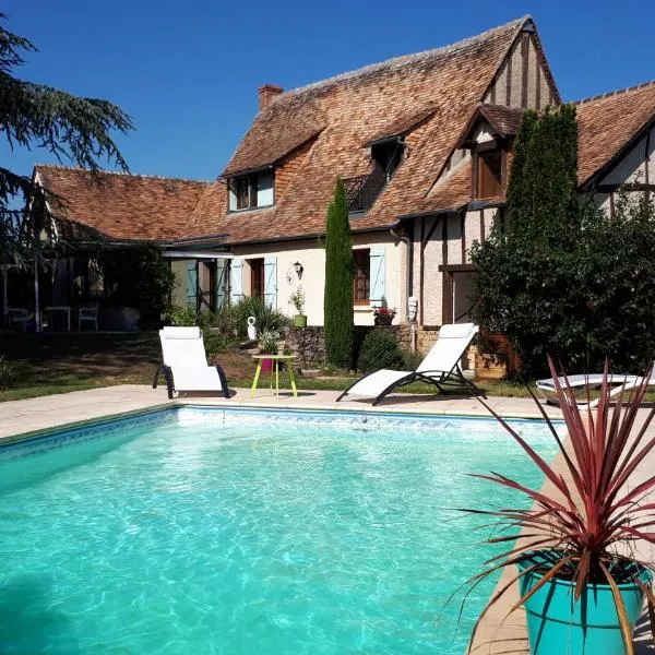 En pleine campagne, proche du Mans - chambre d'hôtes, Hotel in Fillé