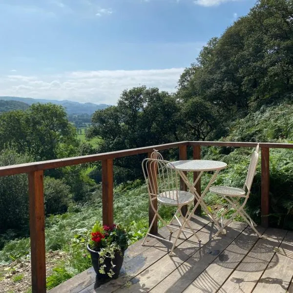 Hendre-Aur Glamping Pod, hotel v destinaci Machynlleth