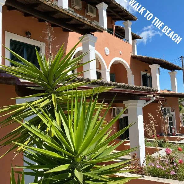 Villa Corfiota Moraitika Beach、モライティカのホテル