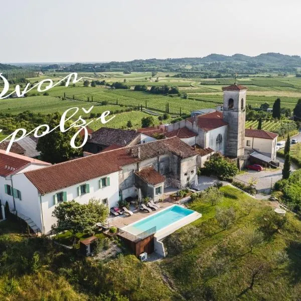 Dvor Vipolže, hotel em Dobrovo
