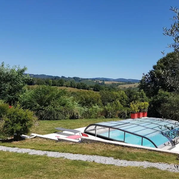 gite a la campagne, hotel in Noailhac