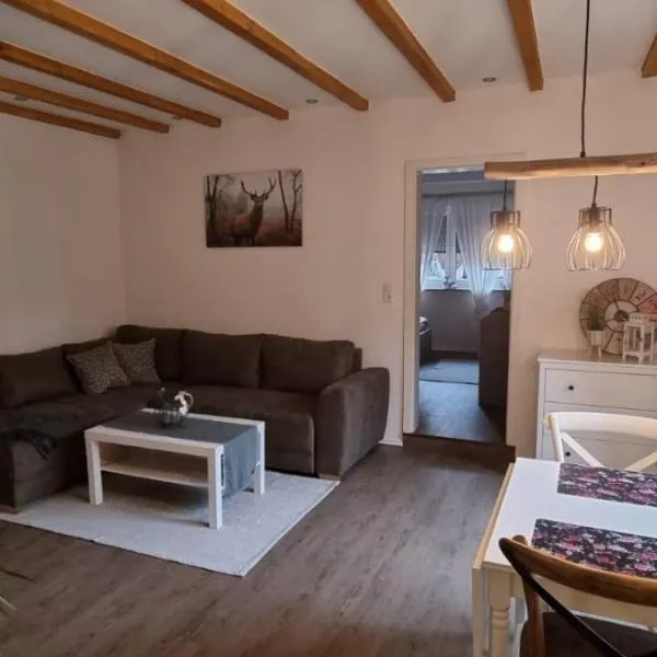 Ferienwohnung Spessartbude, hotel v destinaci Schollbrunn