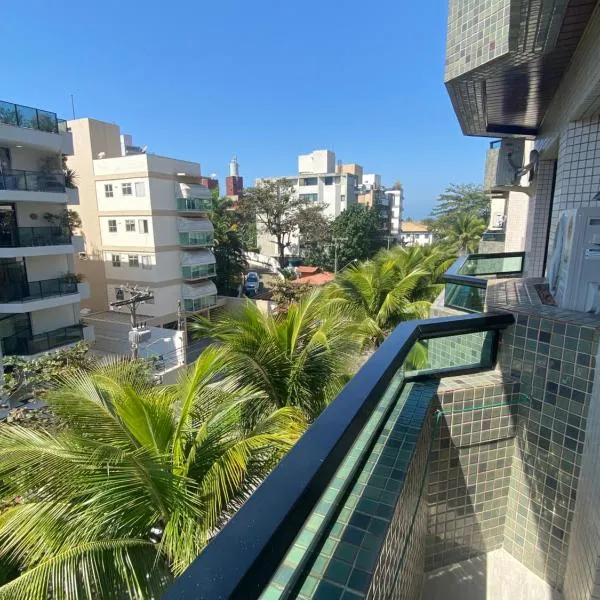 Apto a 2 min a Pé da Praia - Edificio Monte Carmel, hotel v destinaci Guarujá