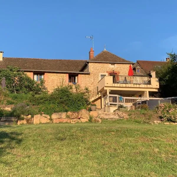 La Maison de la Colline, hótel í Champagny-sous-Uxelles