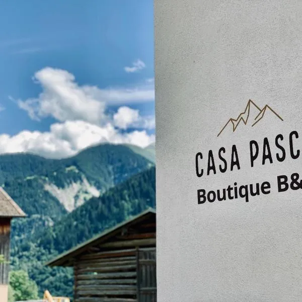 Casa Pasch - Boutique Bed and Breakfast in Cumpadials, hôtel à Trun