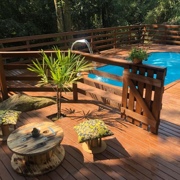 Recanto Maciel casa rústica em meio da natureza próximo a praia trilhas cachoeira