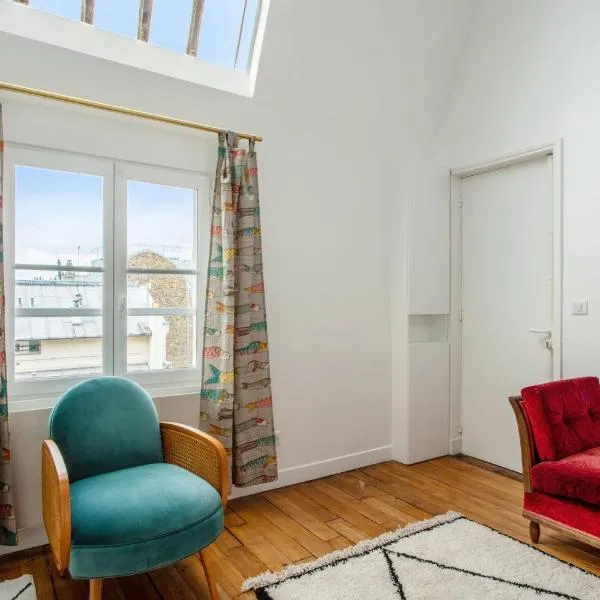 Superb loft-styled studio close to Montmartre in Paris - Welkeys