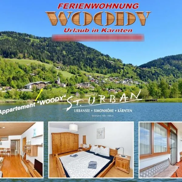 Ferienwohnung Woody, hotel Sankt Urbanban