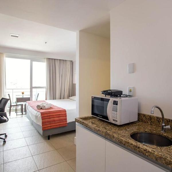 Flat 804 com vista mar, ar-condicionado e conforto - Foto 3