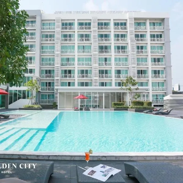 Golden City Rayong Hotel - SHA Extra Plus Certified, hotel in Ban Hua Fat