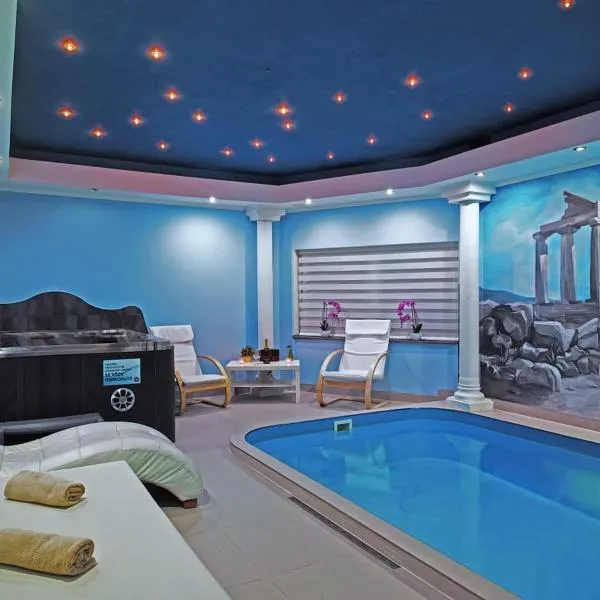 Wellness apartmán s vířivkou a saunou, hotel v destinaci Chrást
