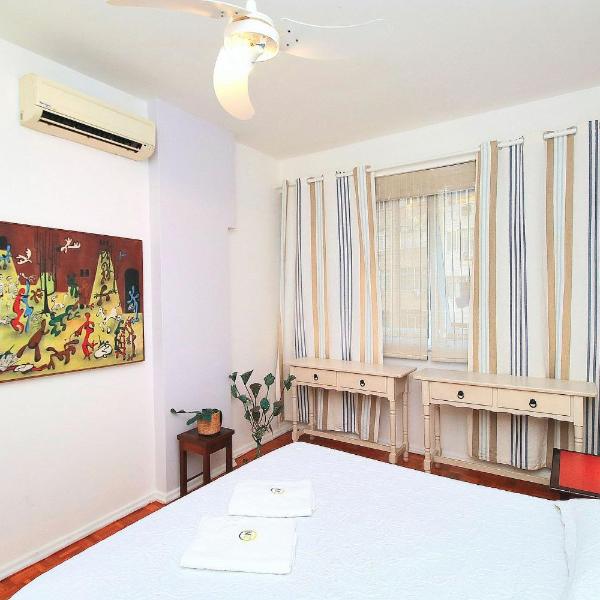 Estiloso 3 quartos para 6 pessoas em Copacabana - Foto 2